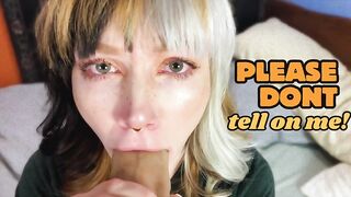 GoAskAlex - Finding your step-sister's taboo sex tape - POV with blowjob